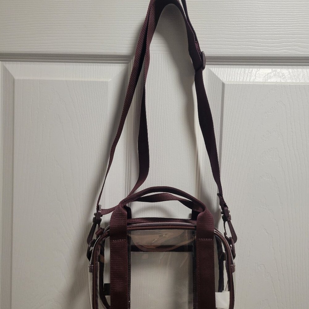 Clear crossbody bag